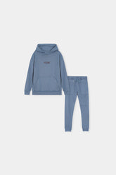 Retro Blue Future Tracksuit Set For Boys